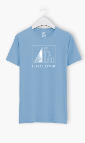 T-Shirt KSC Pyramide hellblau
