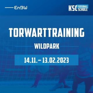 Torwarttraining Wildparkhalle 14.11.2022-13.02.2023