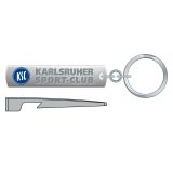 KSC Karlsruher SC Schlüsselanhänger Logo rund gold blau Keyring history 36mm 