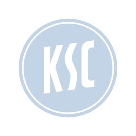 KSC Retrojacke, Navyblau-Hellblau, 65 % Baumwolle aus Biologischer herkunft, 35 % Polyester, R&uuml;ckseite mit gestickten &bdquo;Karlsruher Sport-Club&ldquo; Schriftzug, Gesticktes KSC-Logo, Stehkragen und Rei&szlig;verschluss, Elastische B&uuml;ndchen und Saum mit Streifen-Design